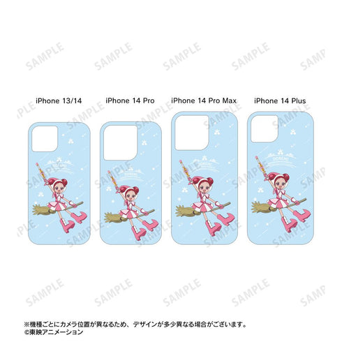 『おジャ魔女どれみ ドッカ~ン!』描き下ろし どれみ 魔女界へ行くどれみたちver. グリッターiPhoneケース